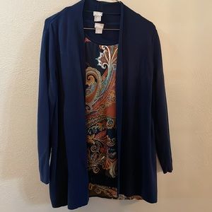 Chicos 2 piece sweater set